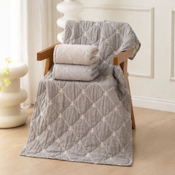 Набор муслиновых лицевых полотенец 45х90см (32414)