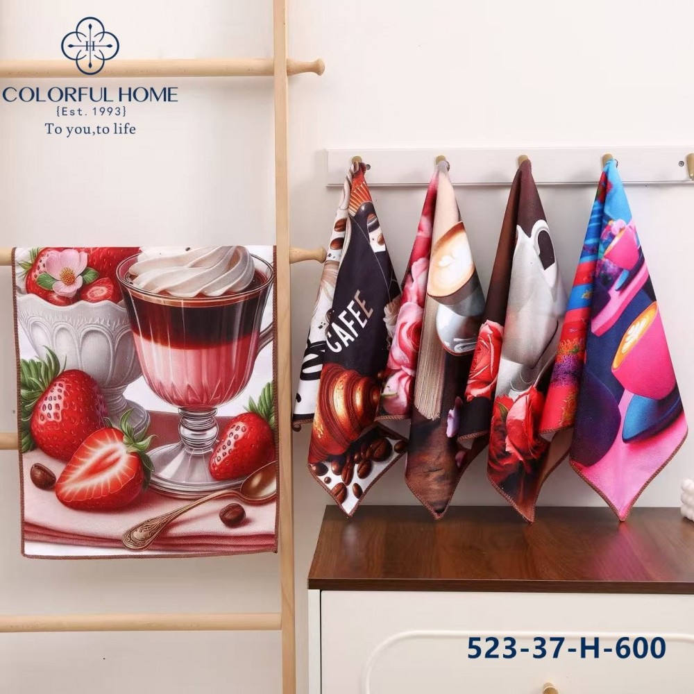 Набор кухонных полотенец из микрофибры 40x60см (32444) 2