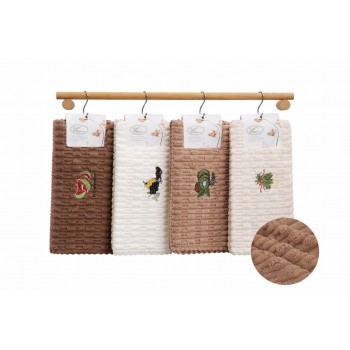 Набор кухонных полотенец из микрофибры 25x50см (32457)