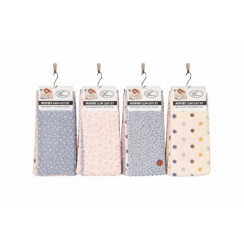 Набор кухонных салфеток из микрофибры 25x25см (32458)