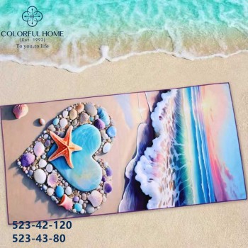 Пляжное полотенце из микрофибры 90х180см (32728)