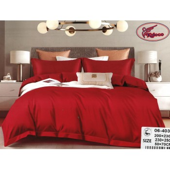 Комплект ліжка варений сатин євро розмір (30542)