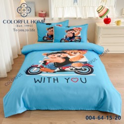 Постельное бельё детское полуторное Фланель (31002)