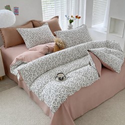 Постільна білизна Євро розмір у подарунковій коробці Бавовна (31353)