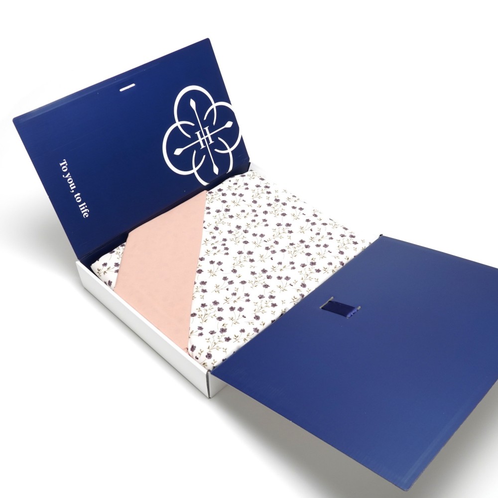 Постільна білизна Євро розмір у подарунковій коробці Бавовна (31353) 2