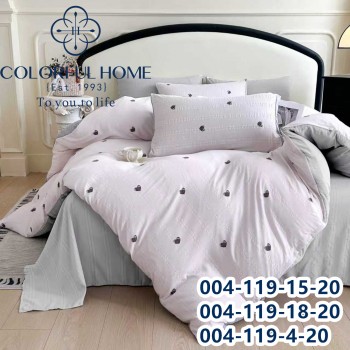 Комплект постільної білизни євро розмір муслін (31980)