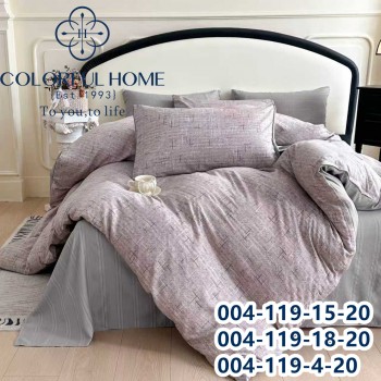 Комплект постільної білизни євро розмір муслін (31981)