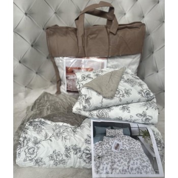 Постільна білизна - 4 сезони євро розмір (32066)