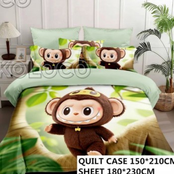 Постільна білизна дитяча полуторна Х/б 5D (32227)