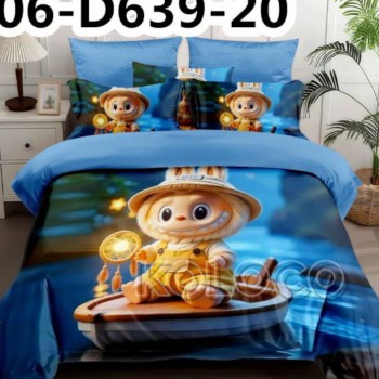 Постільна білизна дитяча полуторна Х/б 5D (32229)