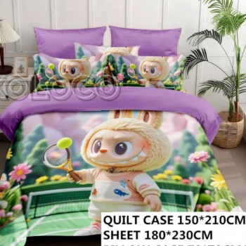 Постільна білизна дитяча полуторна Х/б 5D (32232)