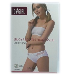 Труси жіночі *Qgirl* розмір M/L/XL/2XL 26089