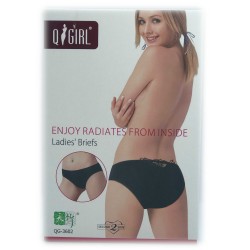 Труси жіночі *Qgirl* розмір M/L/XL/2XL 26093