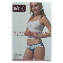 Труси жіночі *Qgirl* розмір M/L/XL/2XL 26096