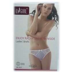 Труси жіночі *Qgirl* розмір M/L/XL/2XL 26098