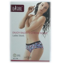 Труси жіночі *Qgirl* розмір M/L/XL/2XL 26134