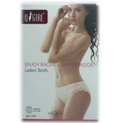Труси жіночі *Qgirl* розмір M/L/XL/2XL 26135