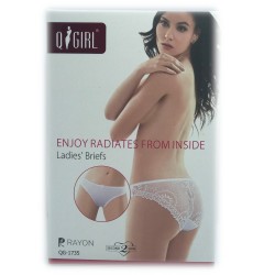 Труси жіночі *Qgirl* розмір M/L/XL/2XL 26136