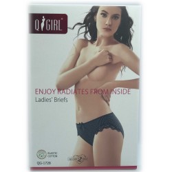 Труси жіночі *Qgirl* розмір M/L/XL/2XL 26139