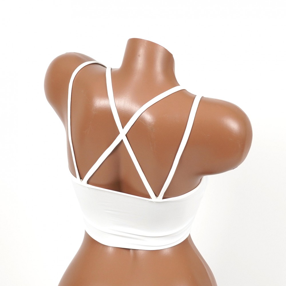 Топік жіночий розміром 42-44 (30195) білий 2