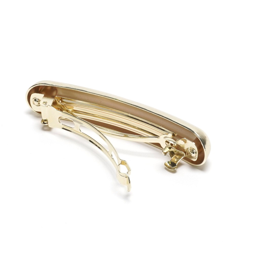 Заколка автоматична для волосся металева 7.4см (31757) 5