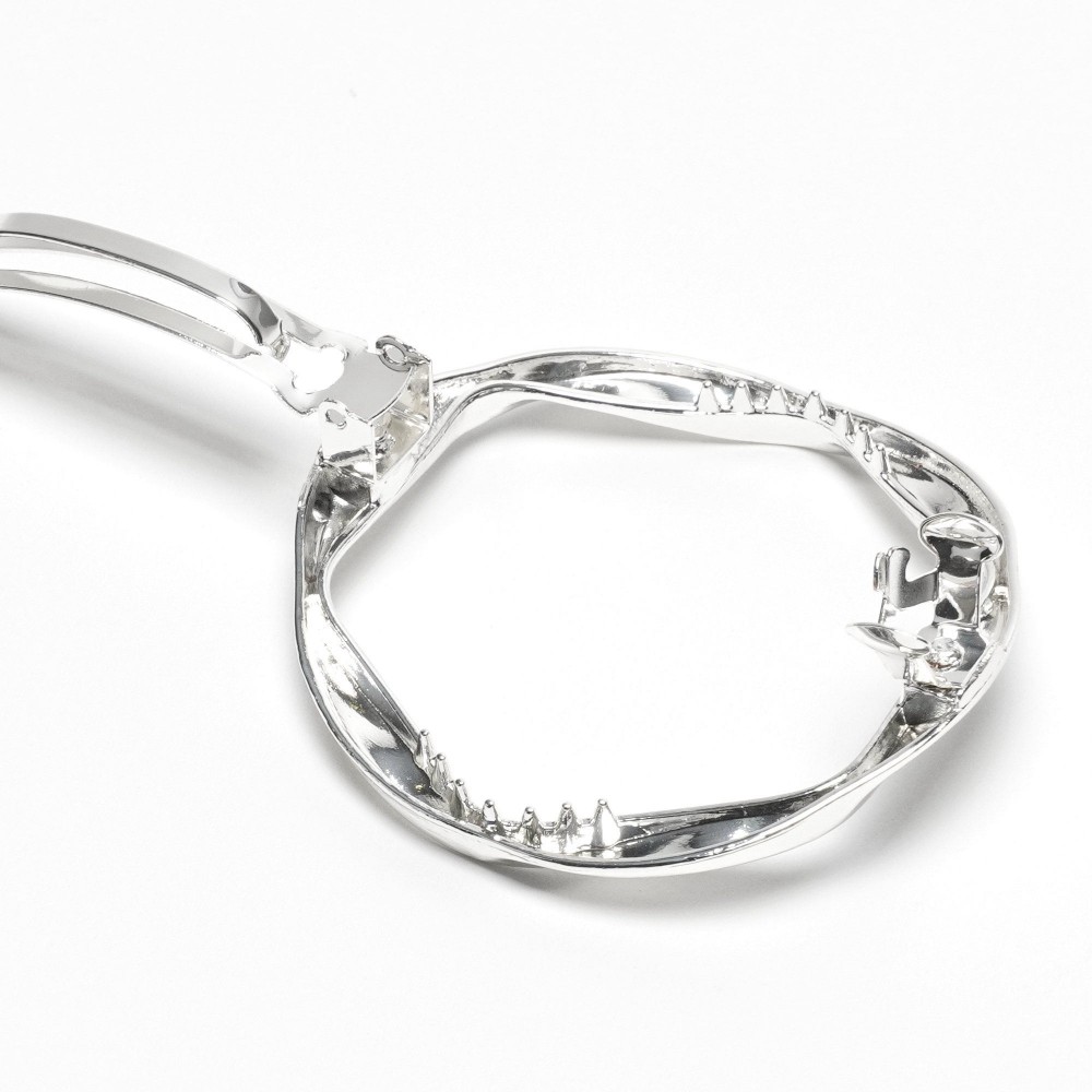 Заколка автоматична для волосся металева 5.1см (31762) 2