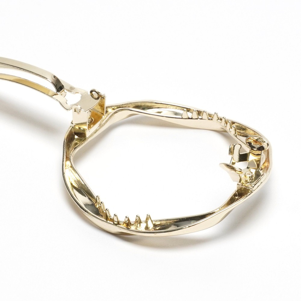 Заколка автоматична для волосся металева 5.1см (31762) 5