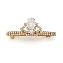 Заколка автоматична для волосся зі стразами (1886)