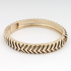 Браслет на руку металевий золотистий (8541)