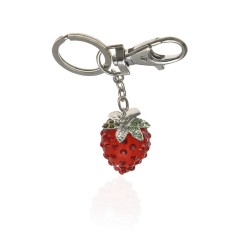 Брелок на ключі Полуниця червоний (1740)