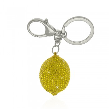 Брелок на ключи Лимон желтый (3756)