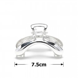 Заколка-краб для волосся з металу 7.5см (31739)