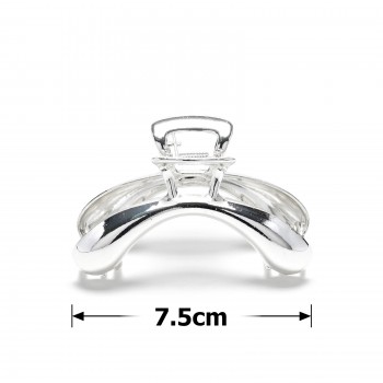 Заколка-краб для волосся з металу 7.5см (31739)