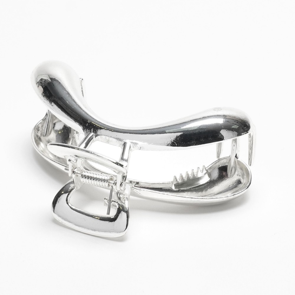 Заколка-краб для волос из металла 7.5см (31739) 3