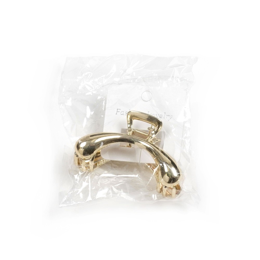 Заколка-краб для волос из металла 7.5см (31739) 8