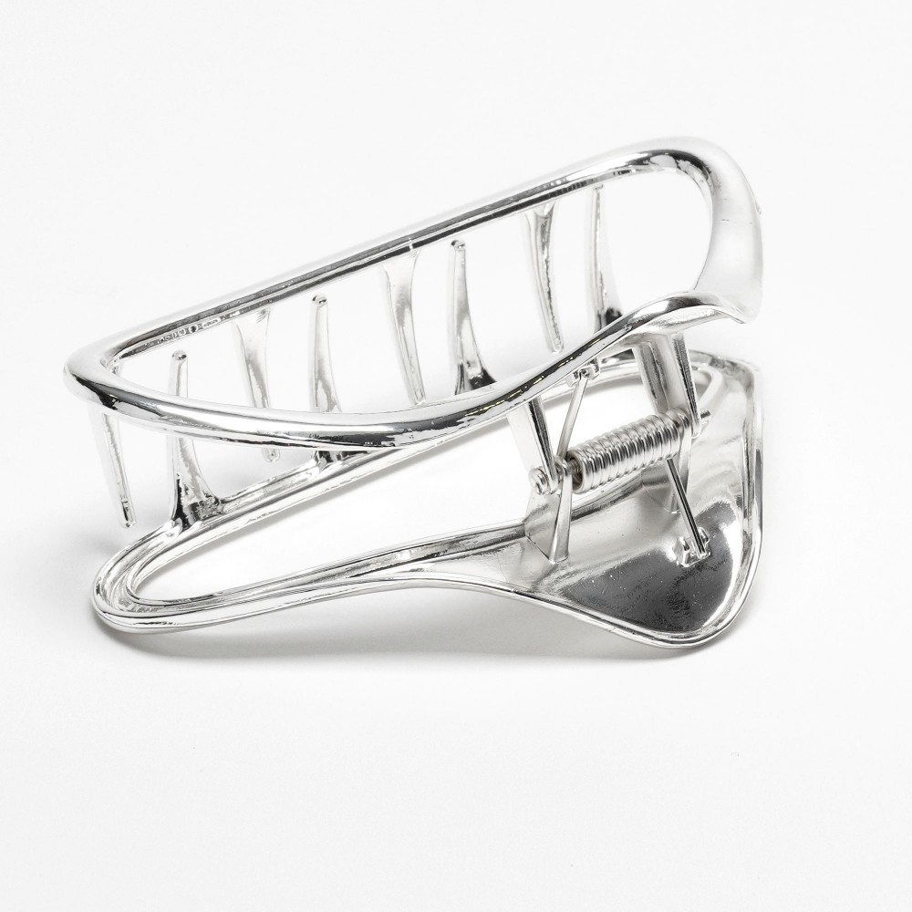 Заколка-краб для волосся з металу 7.6см (31740) 4