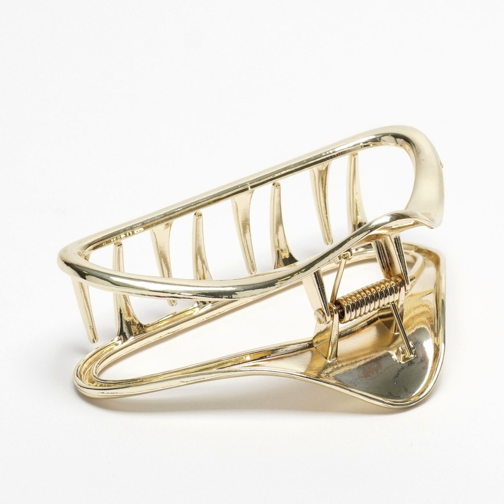 Заколка-краб для волосся з металу 7.6см (31740) 7