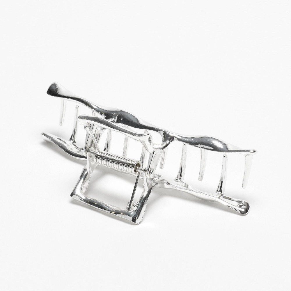 Заколка-краб для волосся з металу 7.6см (31741) 4