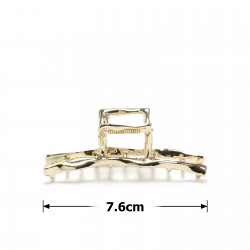  Заколка-краб для волосся з металу 7.6см (31741)