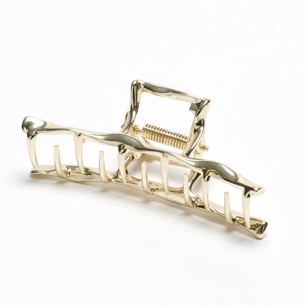 Заколка-краб для волосся з металу 7.6см (31741) 6