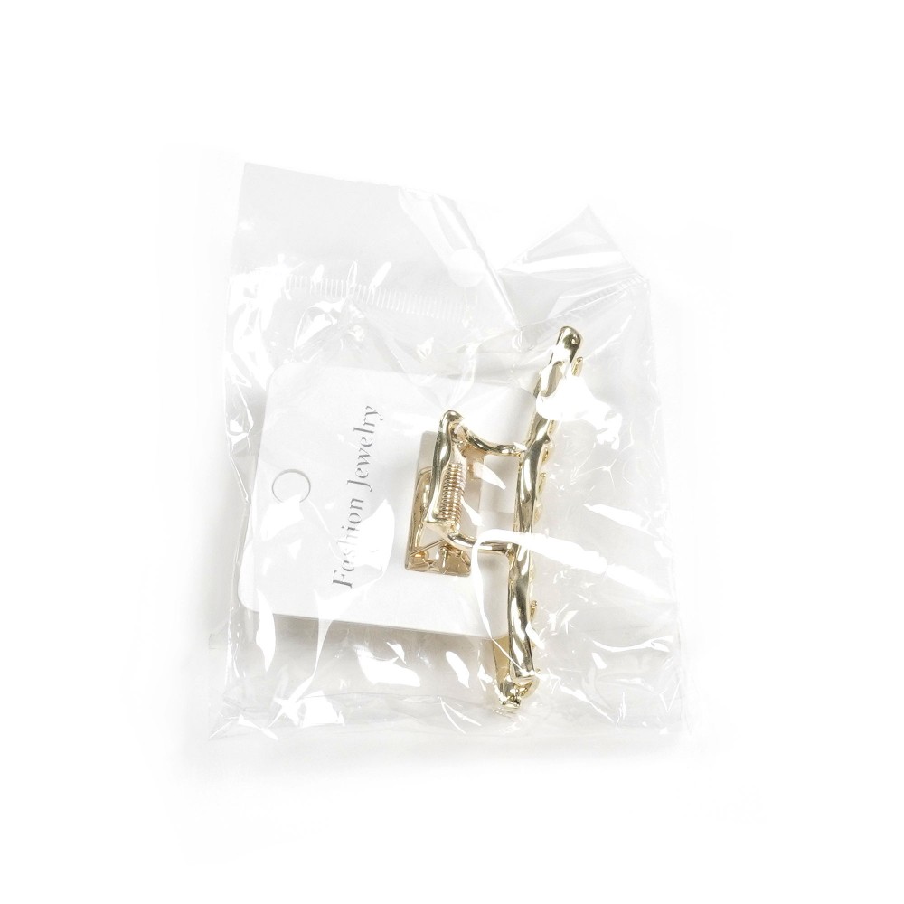 Заколка-краб для волосся з металу 7.6см (31741) 8