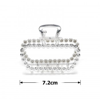 Заколка-краб для волосся з металу 7.2см (31742)