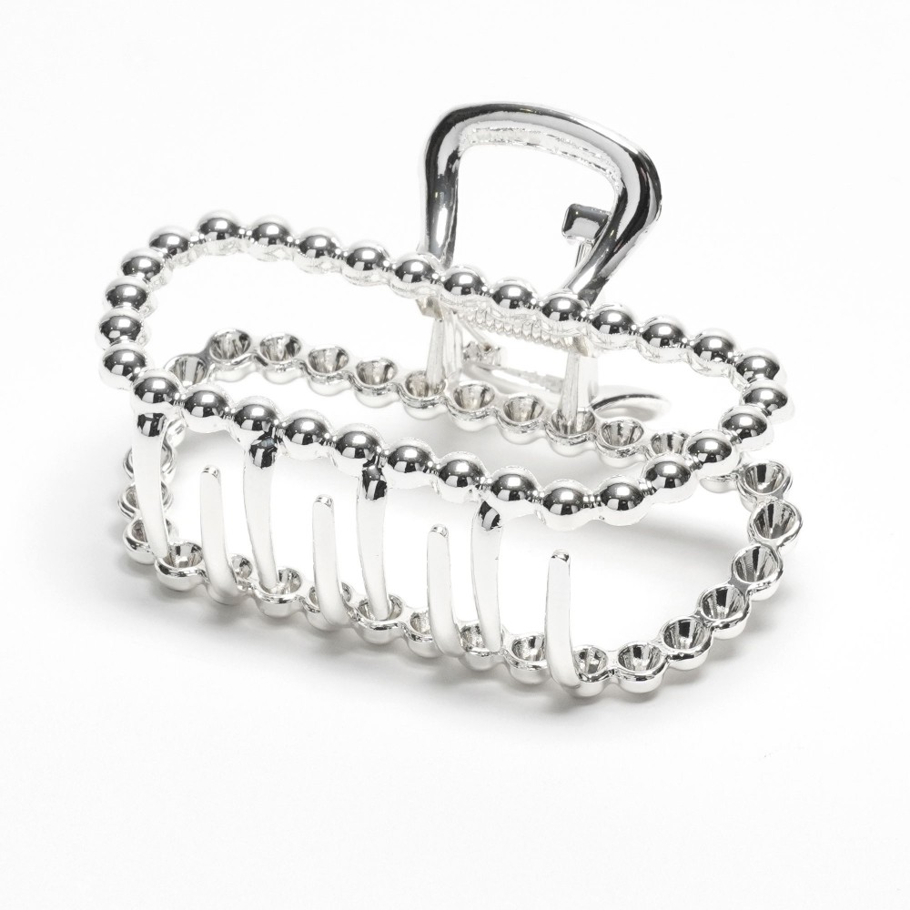 Заколка-краб для волосся з металу 7.2см (31742) 2