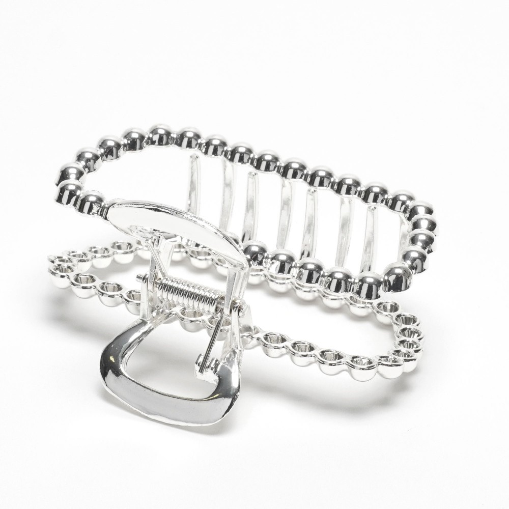 Заколка-краб для волосся з металу 7.2см (31742) 3