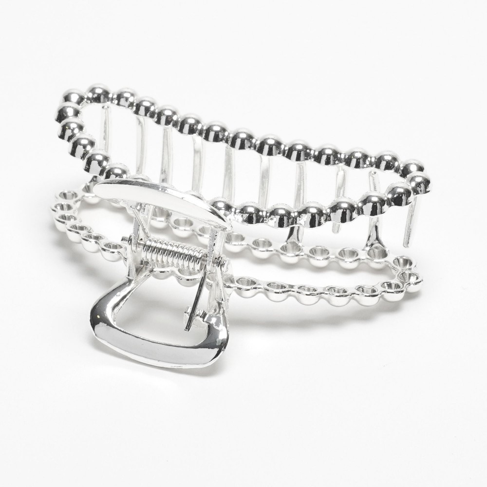 Заколка-краб для волосся з металу 7.6см (31743) 4