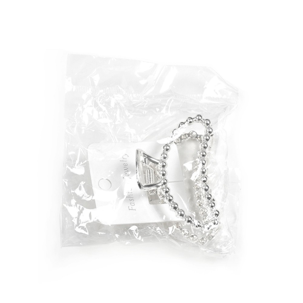 Заколка-краб для волосся з металу 7.6см (31743) 5