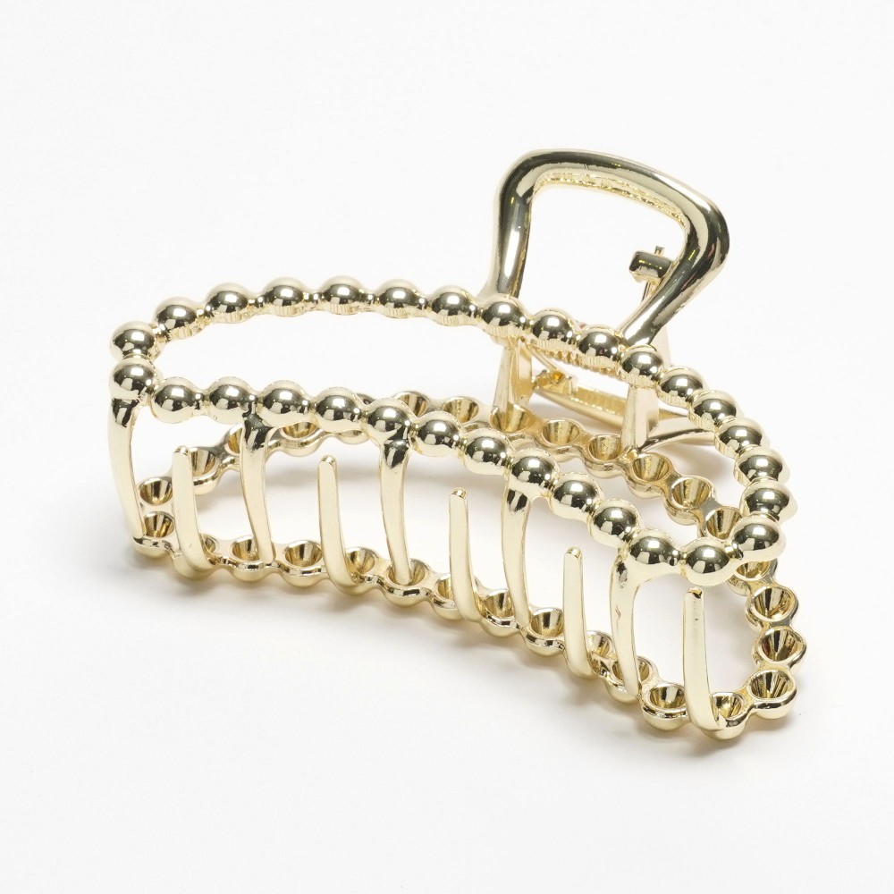 Заколка-краб для волосся з металу 7.6см (31743) 6