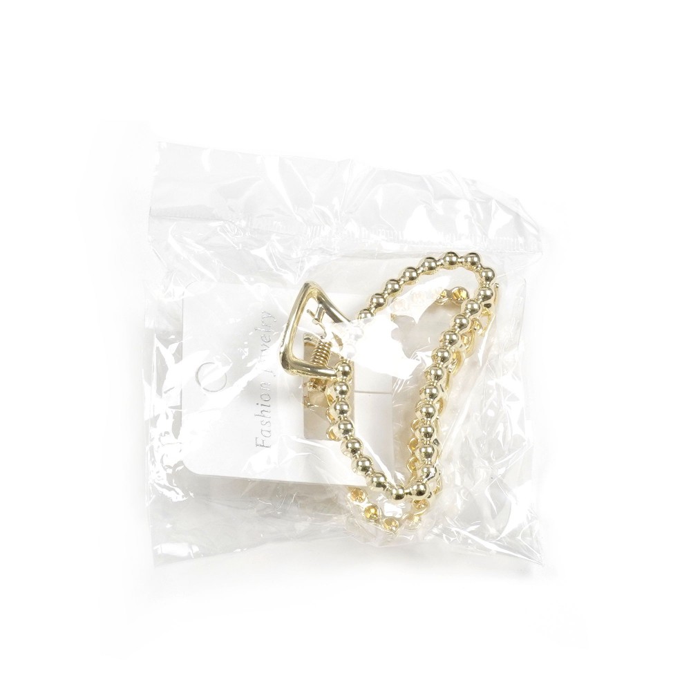 Заколка-краб для волосся з металу 7.6см (31743) 8