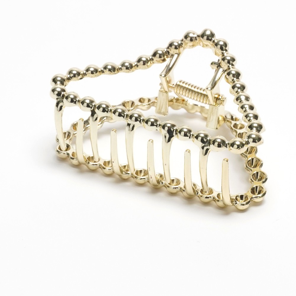 Заколка-краб для волос из металла 7.2см (31745) 6