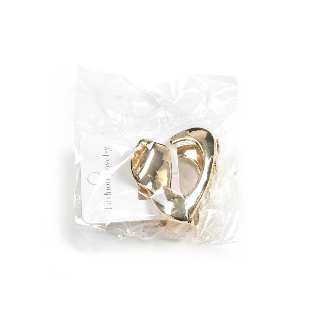 Заколка-краб для волос из металла 6см (31747) 8